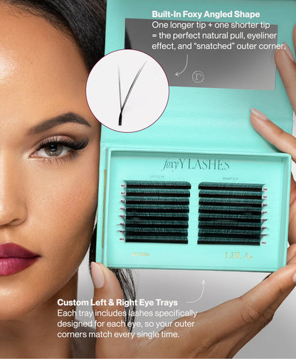 Foxy Y lashes (fibras tecnológicas)